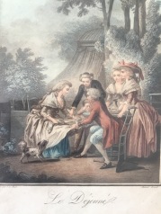 Le Dejeuner, Louis Marin Bonnet 1780