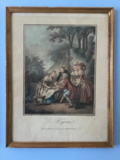 Le DejeunerLouis Marin Bonnet, Le Dejeuner, four a clock snack around 1780